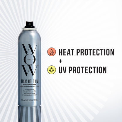 heat protection + UV protection - Texas Hold 'Em Hairspray